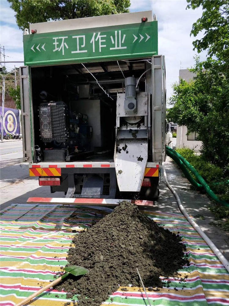 二道江淤泥干湿分离