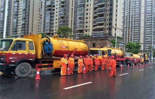 二道江市政管道清淤