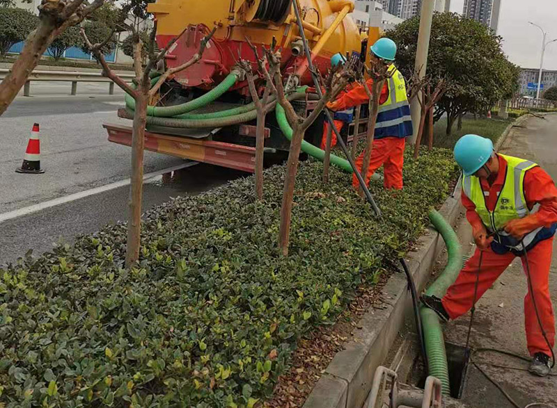 二道江市政管道清淤